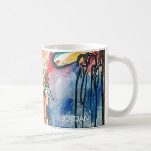 Wassily Kandinsky – Improvisation 19 - Custom Text Coffee Mug