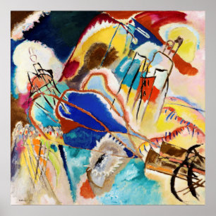 Wassily Kandinsky Improvisation No. 30 - 1913 Poster