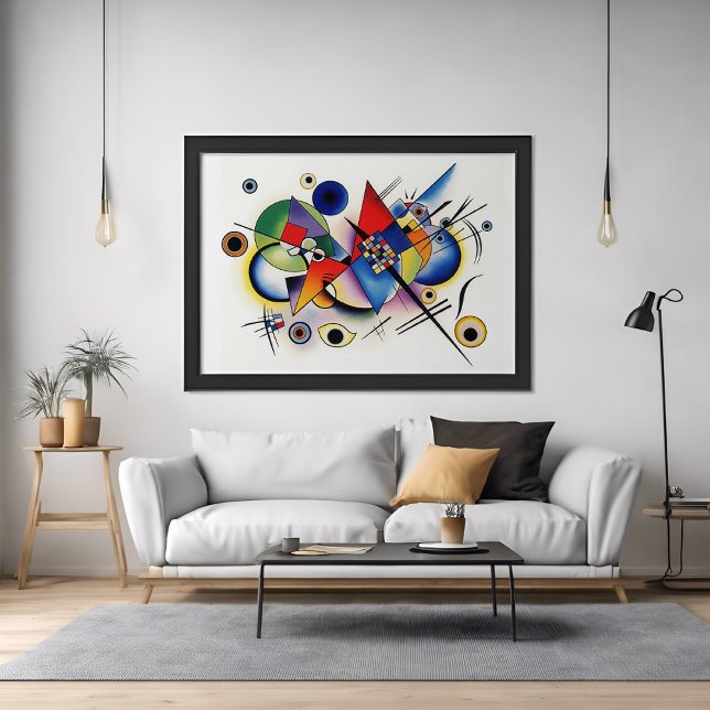 Wassily Kandinsky Inspired Art Canvas Print (Creator Uploaded)