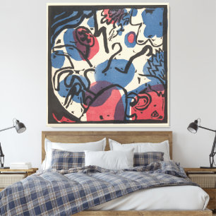 Wassily Kandinsky - Klänge Canvas Print