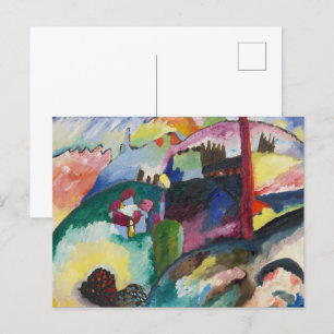 Wassily Kandinsky Landscape with Factory Chimney Postcard