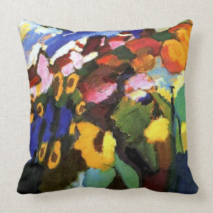 Wassily Kandinsky-Murnau Garden Throw Pillow