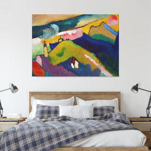 Wassily Kandinsky - Murnau – Mountain Landscape Canvas Print