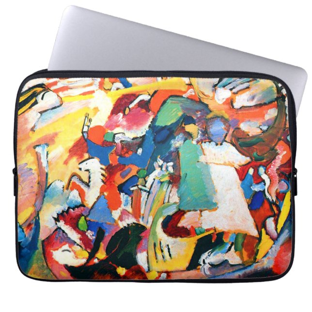Wassily Kandinsky Neoprene Laptop Sleeve 13 inch (Front)