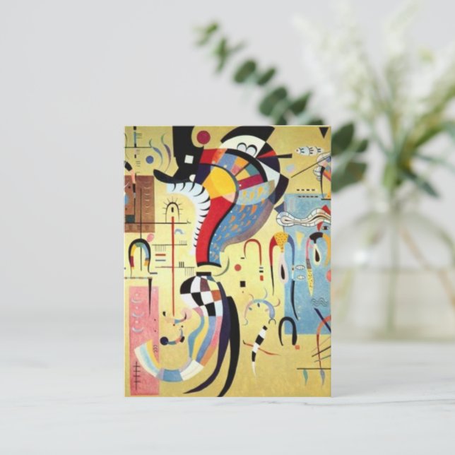Wassily Kandinsky Postcard (Standing Front)