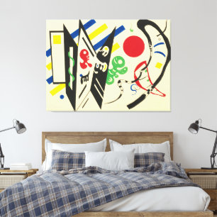 Wassily Kandinsky - Réciproque (1935) Canvas Print