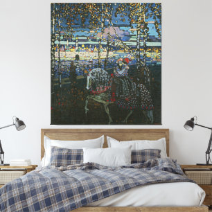 Wassily Kandinsky - Riding Couple Canvas Print