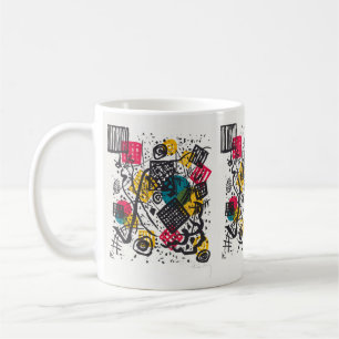 Wassily Kandinsky – Small Worlds V (1922) – Custom Coffee Mug