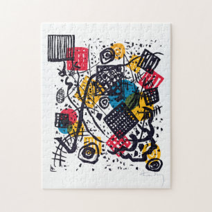 Wassily Kandinsky - Small Worlds V Abstract Art Jigsaw Puzzle