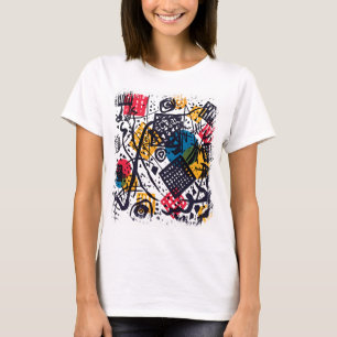 Wassily Kandinsky - Small Worlds V Abstract Art T-Shirt