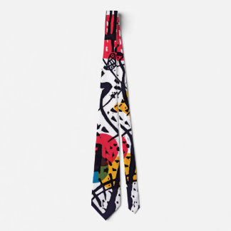 Wassily Kandinsky - Small Worlds V Abstract Art Tie