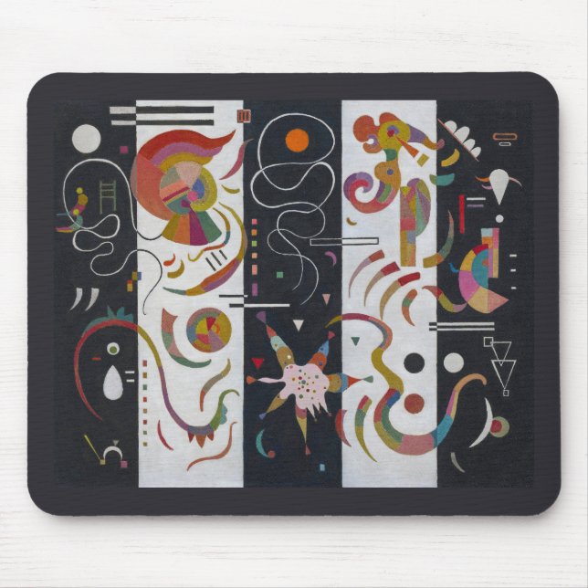 Wassily Kandinsky , " STRIPE " Mouse Pad (Front)