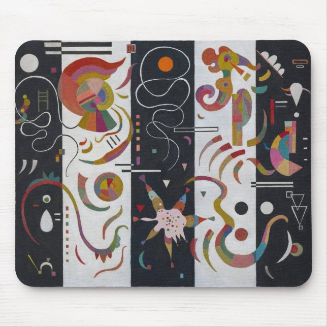 Wassily Kandinsky , " STRIPE " Mouse Pad (Front)