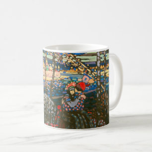 Wassily Kandinsky The Riding Couple Russian Art Coffee Mug