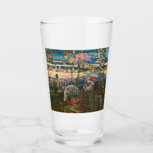 Wassily Kandinsky The Riding Couple Russian Art Glass