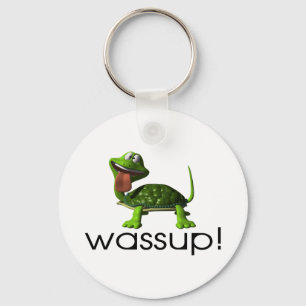 Wassup Turtle Keychain