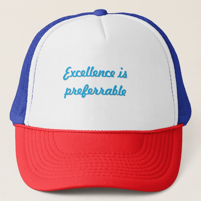 Waste No Time Trucker Hat (Front)