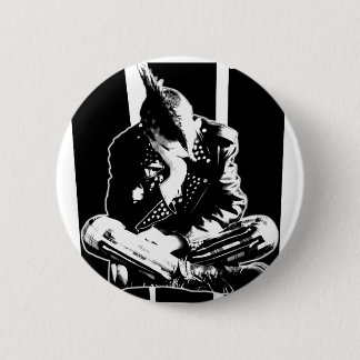 WASTED Punk 2 Inch Round Button