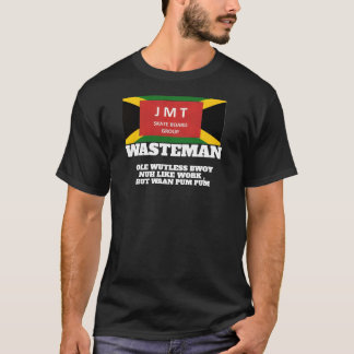 WASTEMAN. Basic Dark T-Shirt