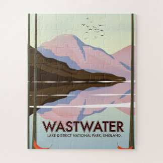 Wastwater Lake district england Jigsaw Puzzle