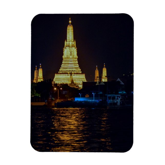 Wat Arun in Bangkok Thailand Magnet (Vertical)
