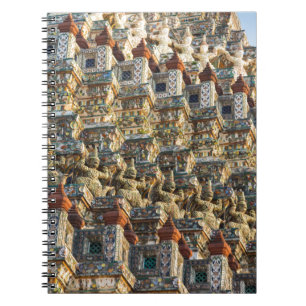 Wat Arun temple in Bangkok Thailand Notebook
