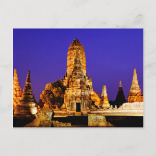 Wat Chaiwatthanaram Postcard
