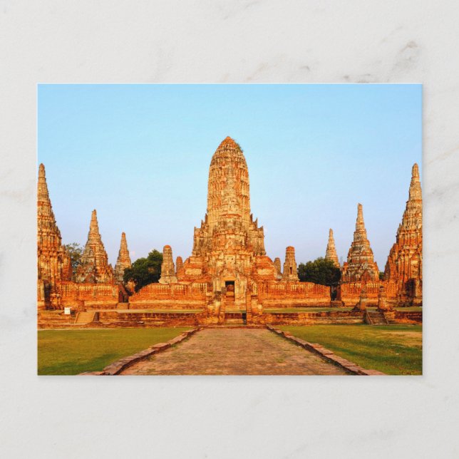 Wat Chaiwatthanaram Postcard (Front)