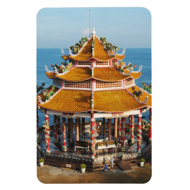 Wat Koh Loi ... Sriracha, Chonburi, Thailand Magnet (Vertical)
