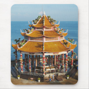 Wat Koh Loi ... Sriracha, Chonburi, Thailand Mouse Pad
