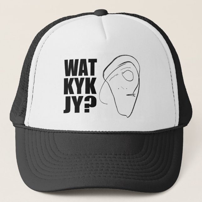 Wat Kyk Jy? Trucker Hat (Front)