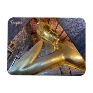 wat pho reclining buddha  magnet