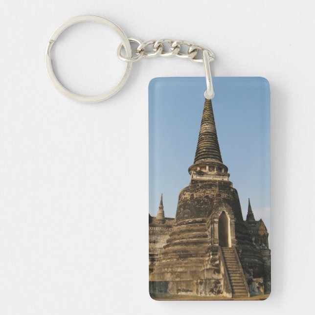 Wat Phra Si Sanphet ... Ayutthaya, Thailand Keychain (Front)