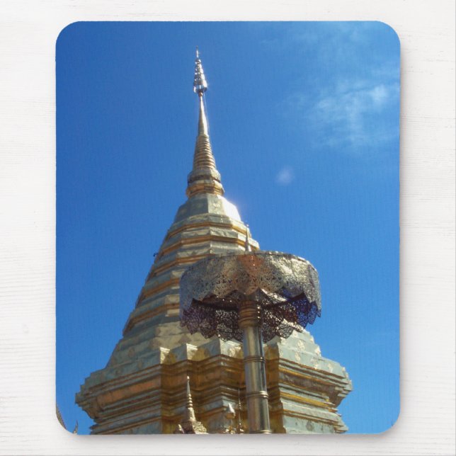 Wat Phrathat Doi Suthep Mouse Pad (Front)