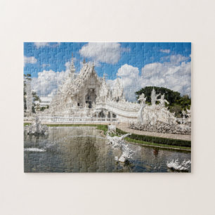 Wat Rong Khun in Chiang Rai, Thailand Jigsaw Puzzle
