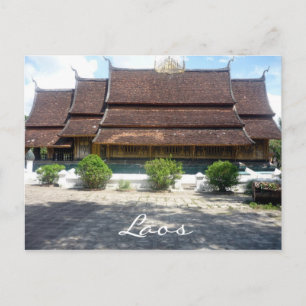 wat xieng thong postcard