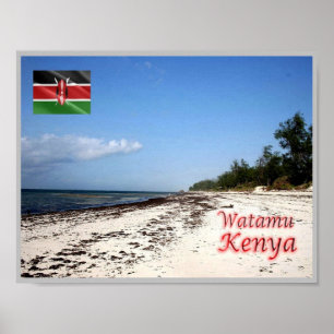 Watamu - Kenya - Panorama - Poster