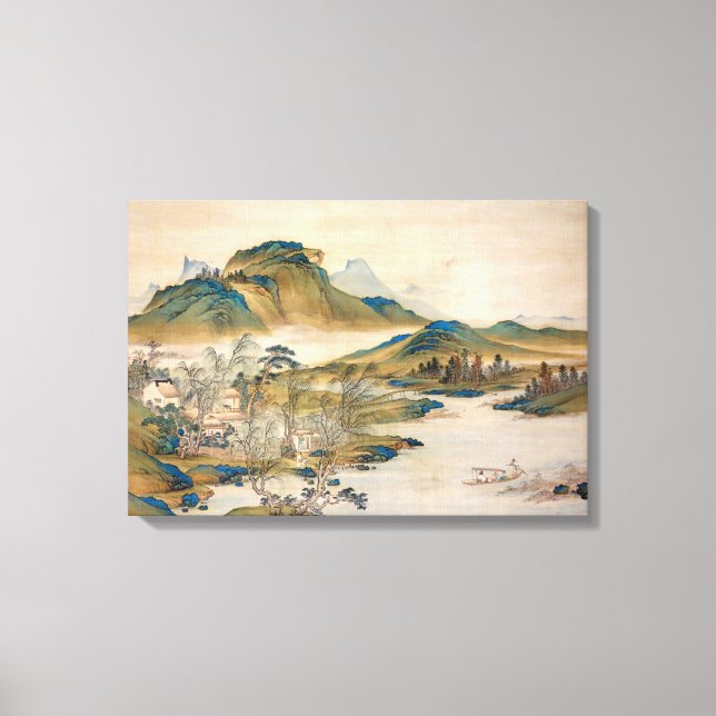 Watanabe Gentai A Retired Official's Homecoming Canvas Print (Front)