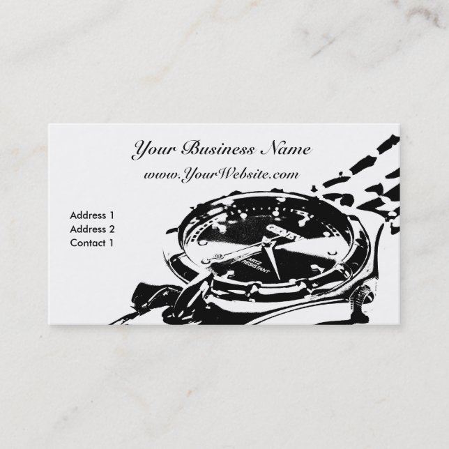 Watch Business Card (Front)