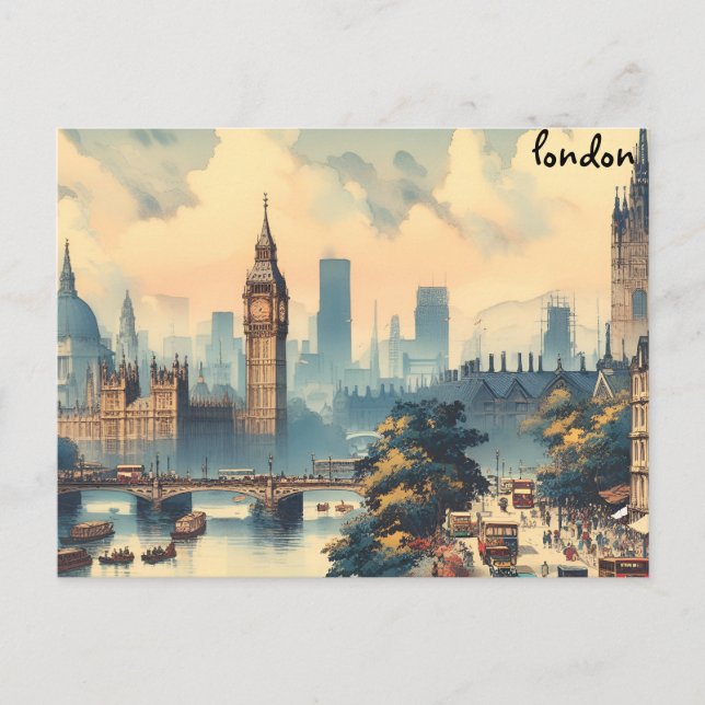 watch buy map london mass mailing postcards (Front)