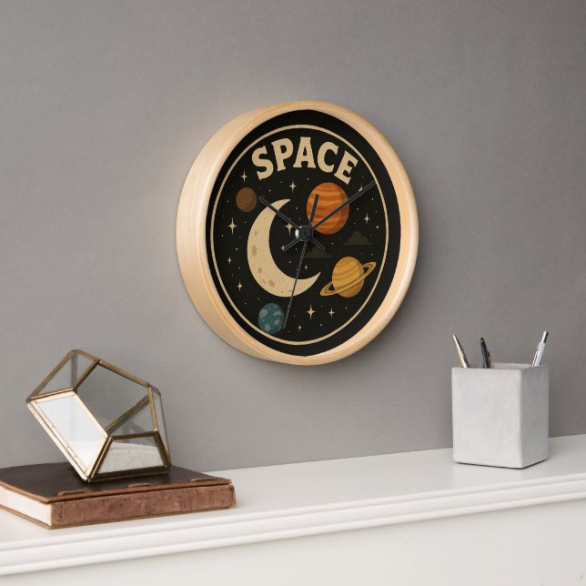 Watch designed by space design  clock (Office)
