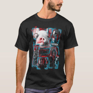 Watch Dogs Legion Glitchy Mask Panels T-Shirt