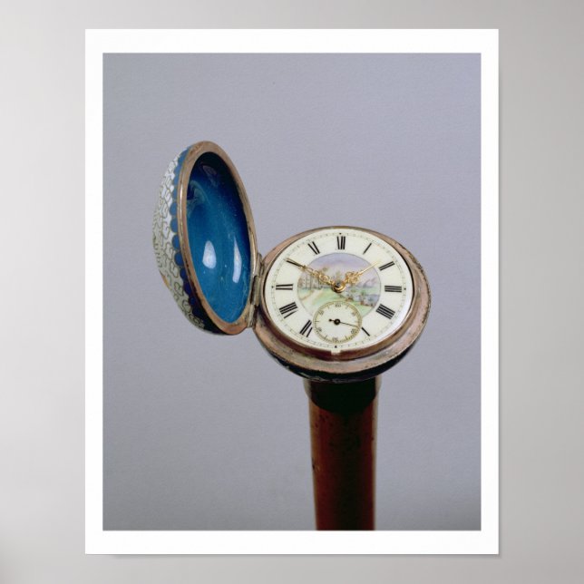 Watch gadget cane (cloisonne enamel) poster (Front)
