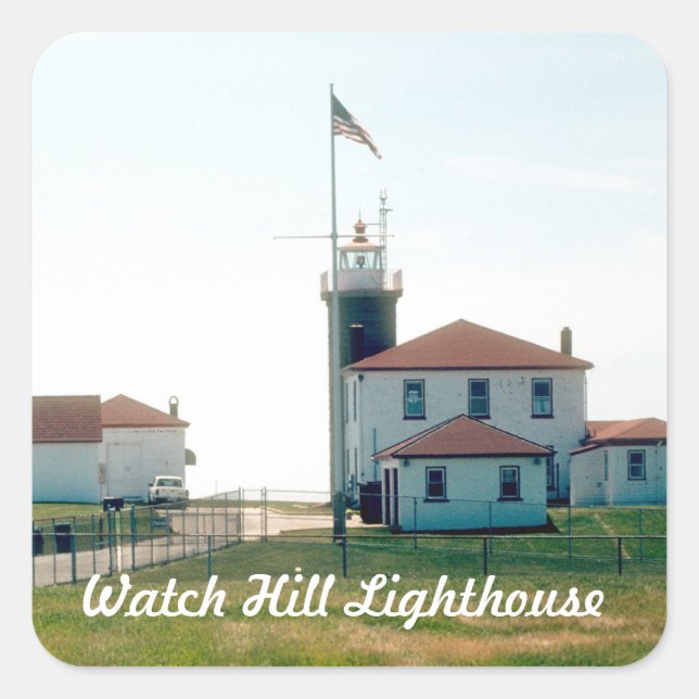Watch Hill Lighthouse Sticker (Front)