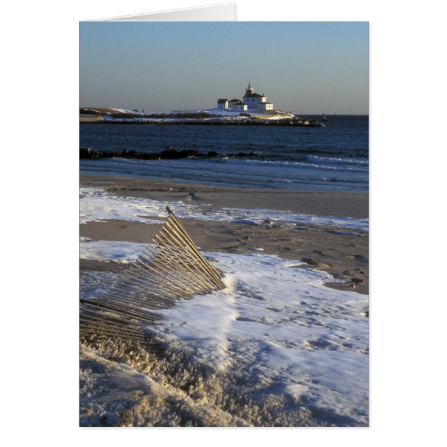 Watch Hill Rhode Island Beach and Lighthouse (Front)