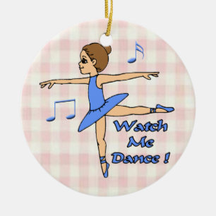 Watch Me Dance Ceramic Ornament
