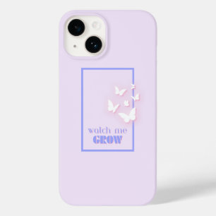 Watch me grow, Motivational, Inspirational, Preppy Case-Mate iPhone 14 Case