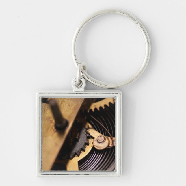 Watch Mechanics Abstract Keychain (Front)