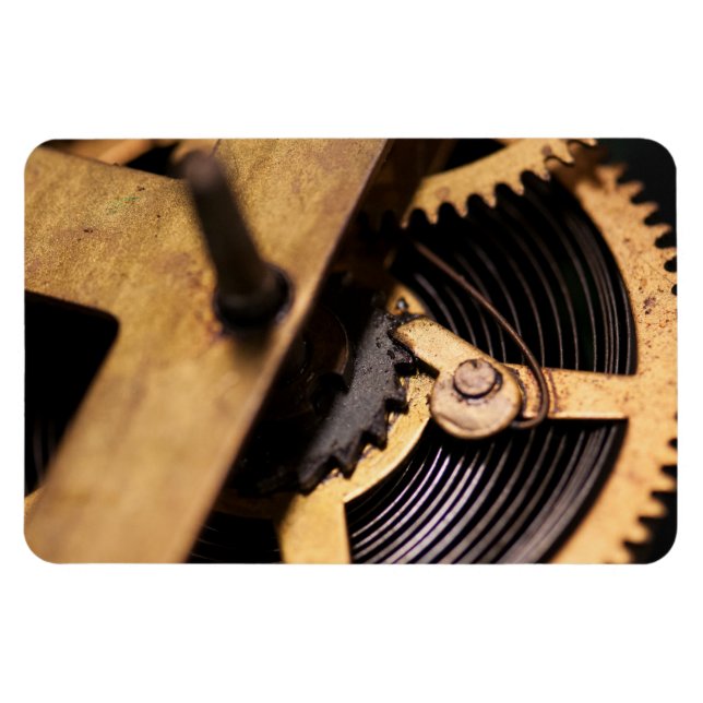 Watch Mechanics Abstract Magnet (Horizontal)