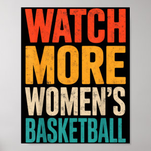 Watch More Womens Basball Girl Fan Player Funny Poster